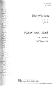 i carry your heart SATB choral sheet music cover Thumbnail